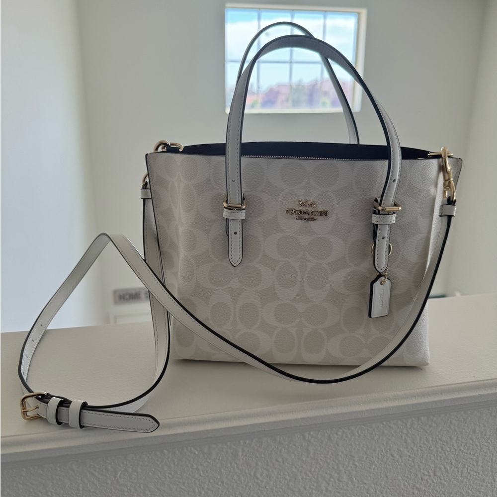 Coach Mollie 25 Tote Signature Medium Satchel/Crossbody
